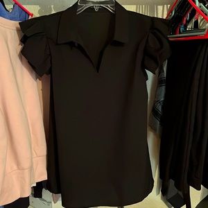 Cute black blouse
